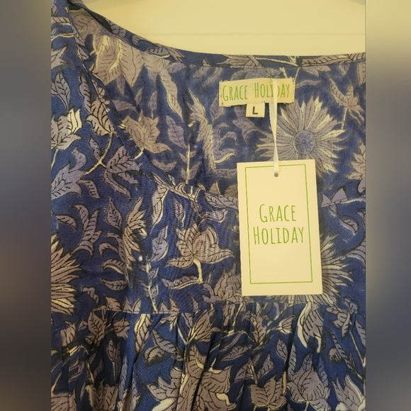 Grace Holiday Blue Sully Dress - Picture 2 of 2